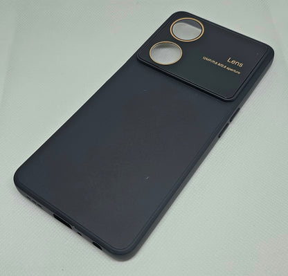 Oppo F23(5G) Mobile Silicone Back Cover with Protective Lens
