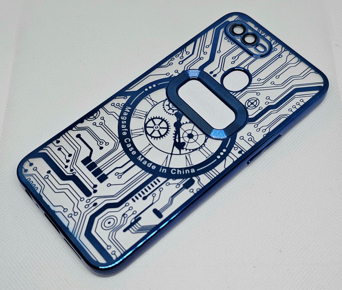 Oppo F9/F9 pro/ Realme 2 pro  Back Cover with CD Watch Machine Design soft