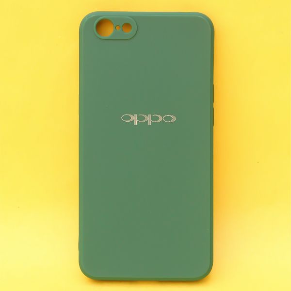 Oppo A71 Silicone + Cloth Back cover