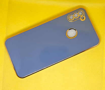 Samsung M 11 6D Chrome Back Cover soft