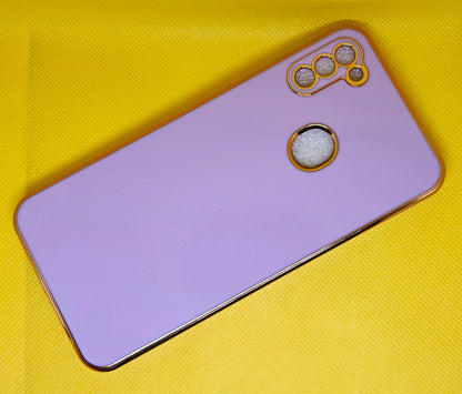Samsung M 11 6D Chrome Back Cover soft