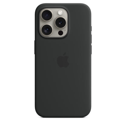Apple Iphone 15 pro Silicone Mobile soft Back Cover