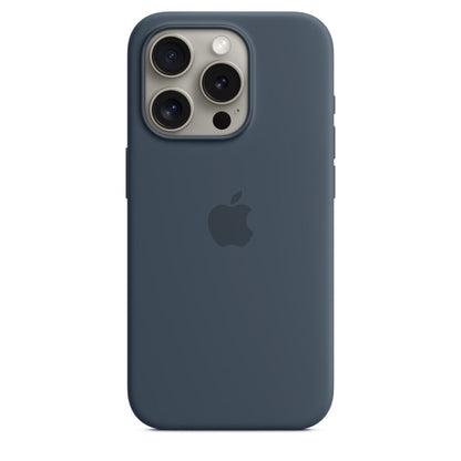 Apple Iphone 15 pro Silicone Mobile soft Back Cover