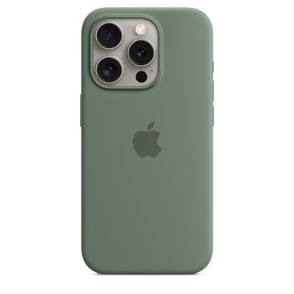 Apple Iphone 15 pro Silicone Mobile soft Back Cover