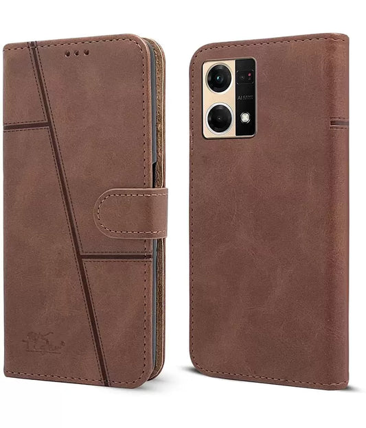 Oppo F21 Pro (4G) Leather flip cover