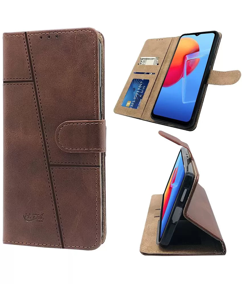Vivo Y51A Leather Flip Cover