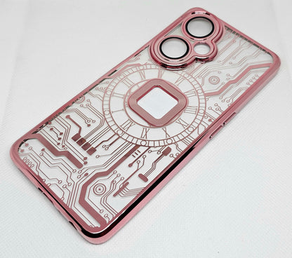 One Plus Nord CE 3 Lite  Back Cover with CD Watch Machine Design soft