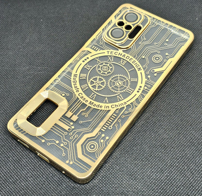 Mi Note 10 Pro Mobile CD Watch Machine Design  Mobile BackCover