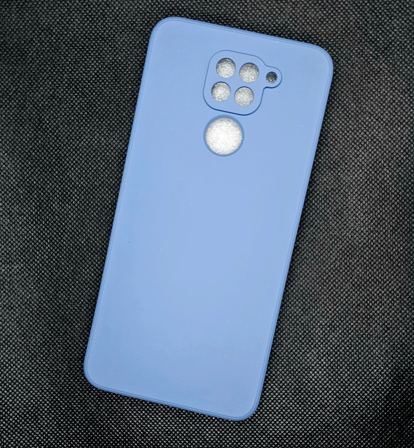 Mi Redmi Note 9  back cover (Silicone + Inner side cloth)