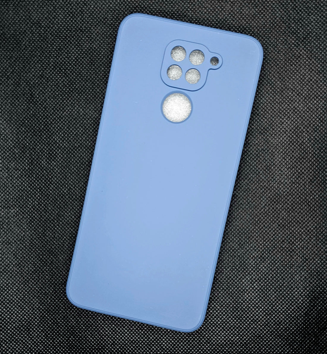 Mi Redmi Note 9  back cover (Silicone + Inner side cloth) Soft