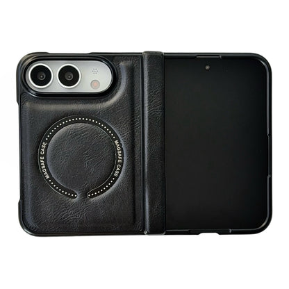 Apple Iphone Ultra Horse Pattern Magnetic Central Axis Spring Hinge Foldable Screen Protector case (Exclusive)