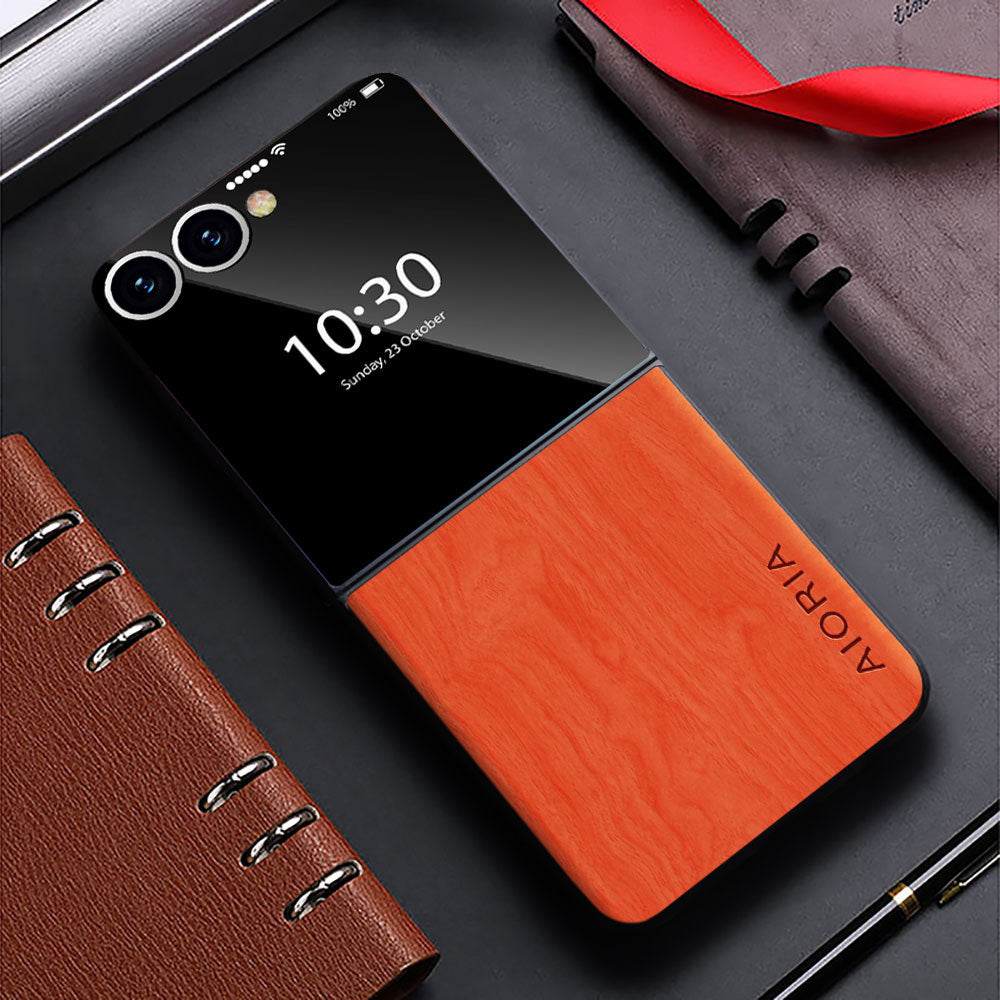 Samsung Fold & Flip Staggered Wood Grain Phone Case (Exclusive)