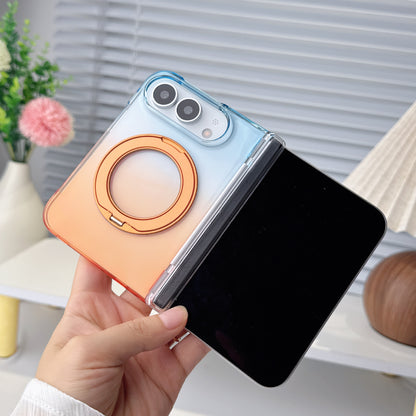 Apple iPhone Ultra fold phone case, gradient magnetic stand case (Exclusive)