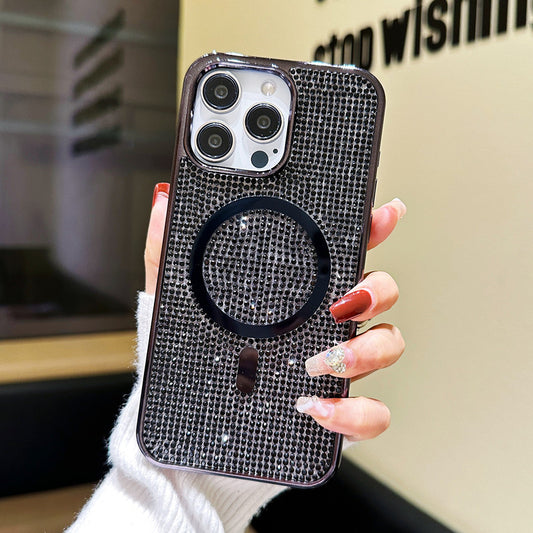 Apple iphone Electroplated Diamond-Encrusted Luxury Sparkling Diamond Phone Case (Exclusive)