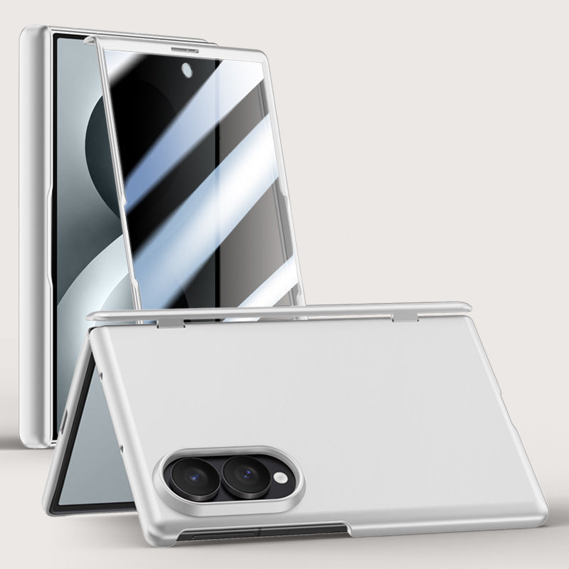 Samsung Fold folding screen full-coverage wide screen HD & Privacy glass case (Exclusive)