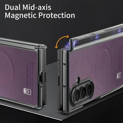 Samsung Fold series Vibrant color Trifold Magnetic Center Axis case (Exclusive)