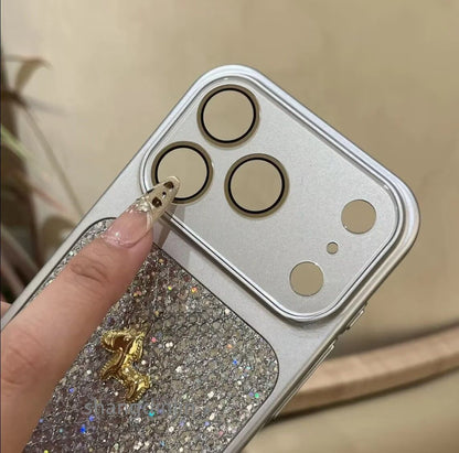 Apple Iphone Horse Glitter Lens Case (Exclusive)