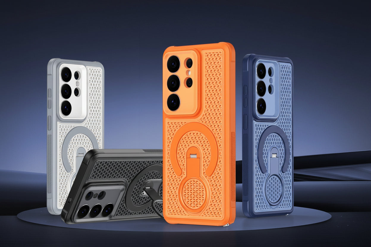 Samsung Ultra series Colorful 360° Magnetic Stand Case (Exclusive)
