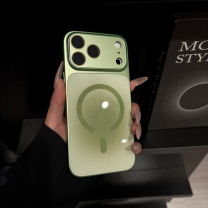 Apple Iphone Glitter Magnetic Case Suitable for Ai Camera Button Case (Exclusive)