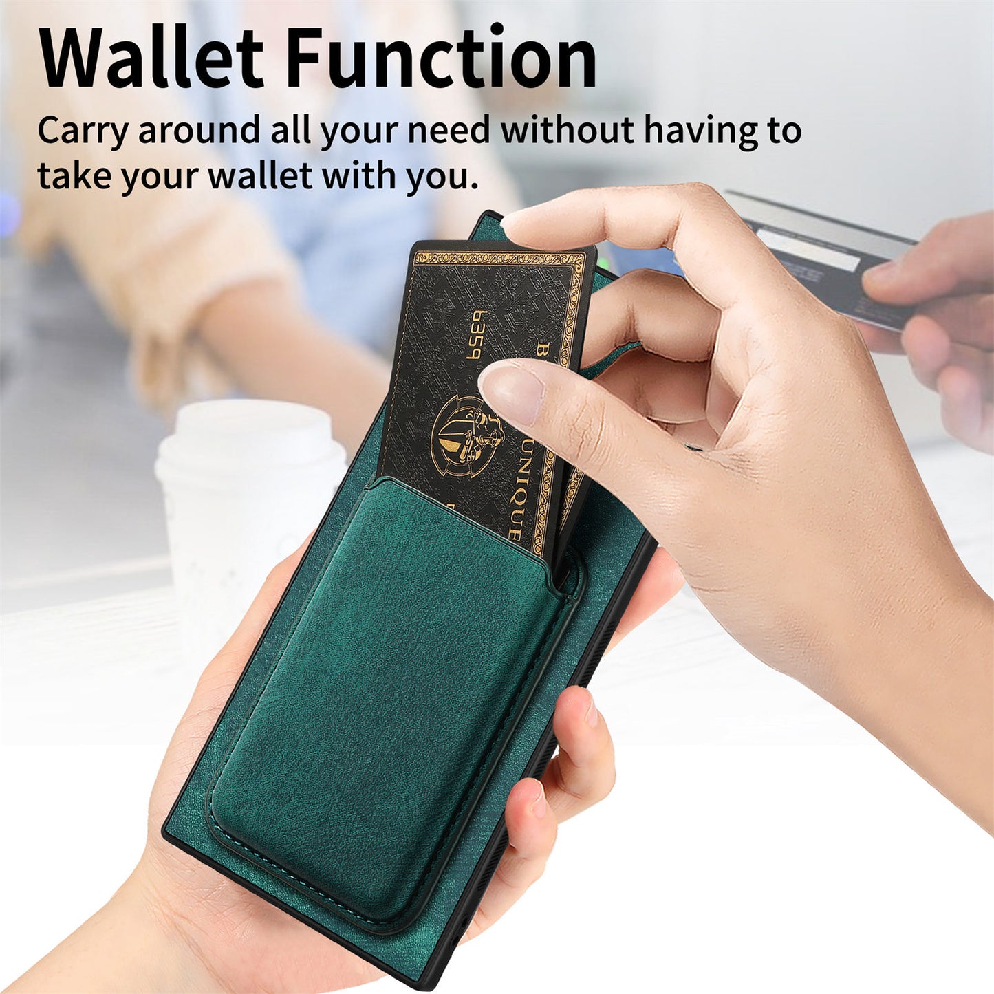 Samsung Ultra smooth Magnetic Card Holder Cases (Exclusive)