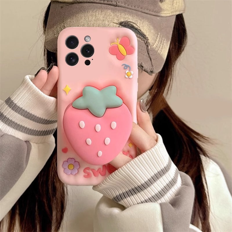 Apple Iphone Strawberry Stand Case (Exclusive)