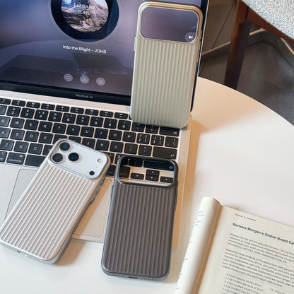 Apple Iphone series Corrugated Large Hole Magnetic Suction Anti-Fall Protective Case (Exclusive)