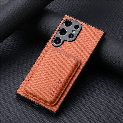 Samsung Galaxy Ultra Series Phone Case with Magnetic 2 in 1 Card Holder Leather Case  (Exclusive)