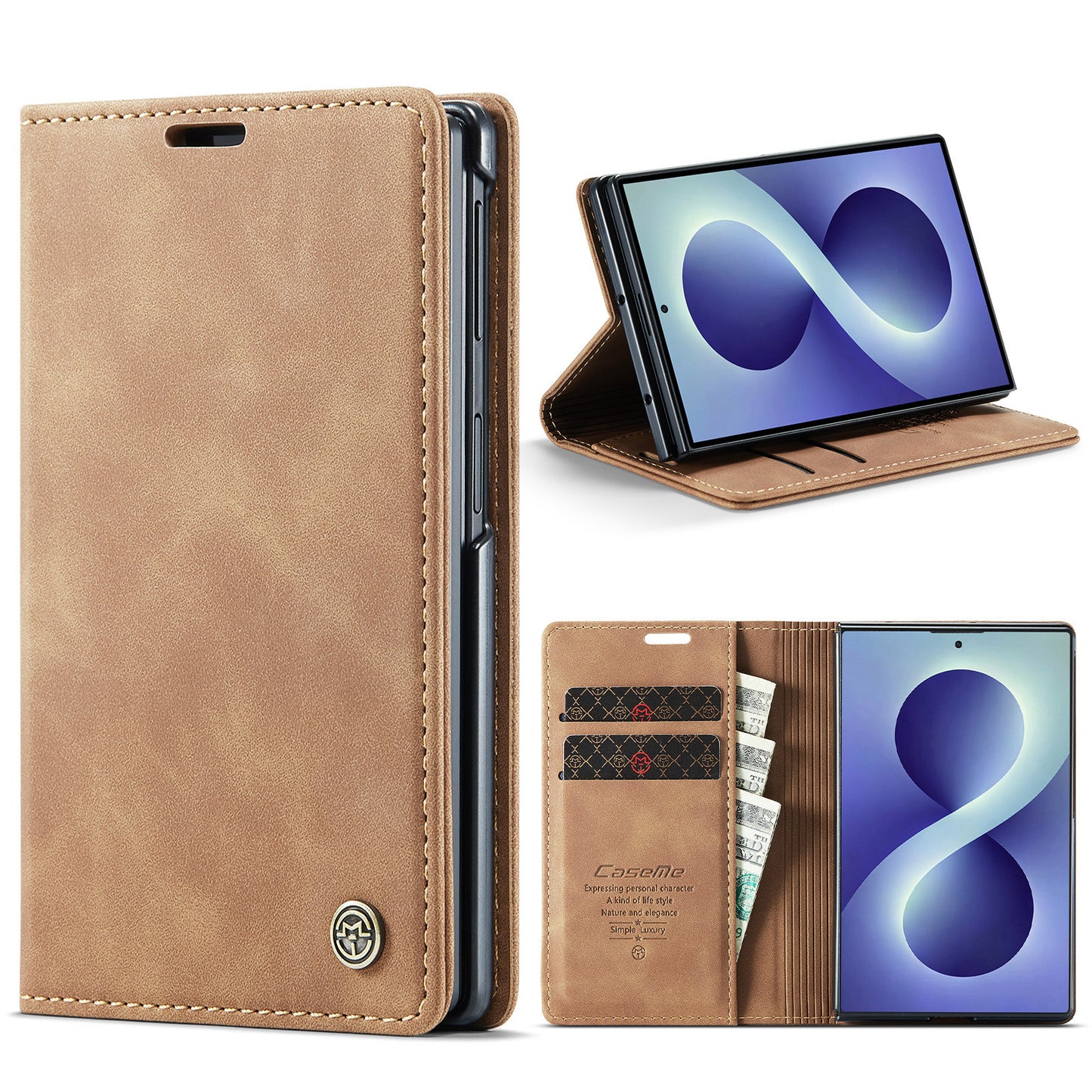 Samsung Fold series Leather premium quality case (Exclusive)