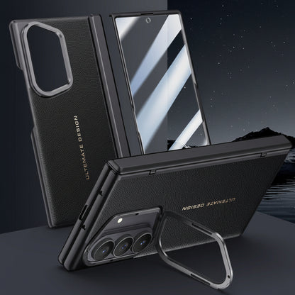 Samsung Fold series Plain Leather Phone Case (Exclusive)