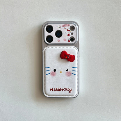 Apple Iphone Cartoon Lanyard Blush Kitty Phone Case (Exclusive)