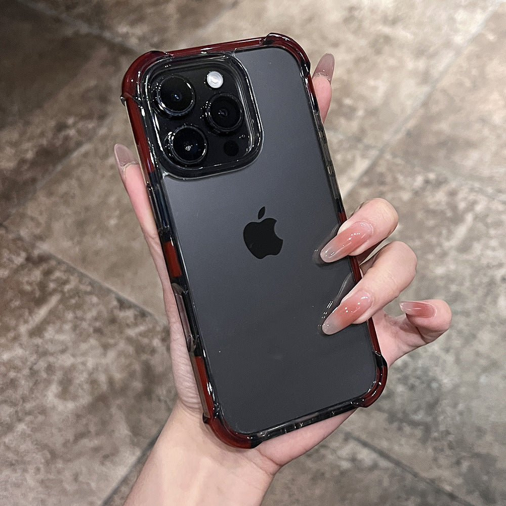 Apple Iphone series Air Bag Anti-Fall High Transparency Anti-Slip High-End Transparent Protective Case (Exclusive)