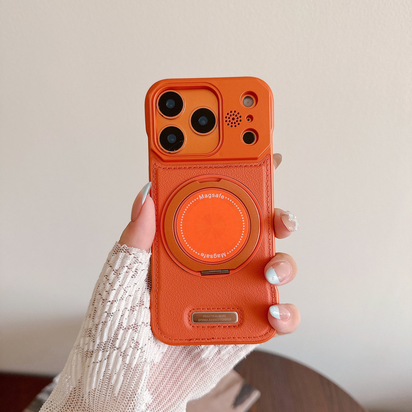 Apple Iphone Popular frameless aromatherapy 360° stand Case (Exclusive)