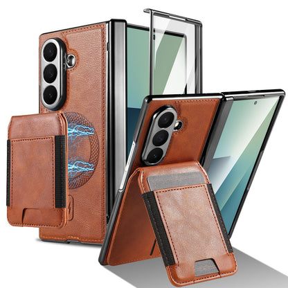 Samsung Fold Series Magnetic+Card Holder Foldable Phone Case (Exclusive)