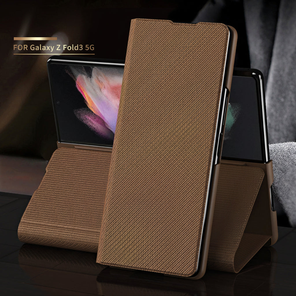Samsung Fold series Kevlar texture flip phone case (Exclusive)