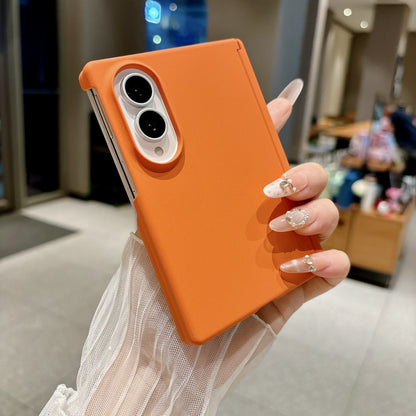 Samsung Fold wide phone magnetic closure gradient frosted case (Exclusive)