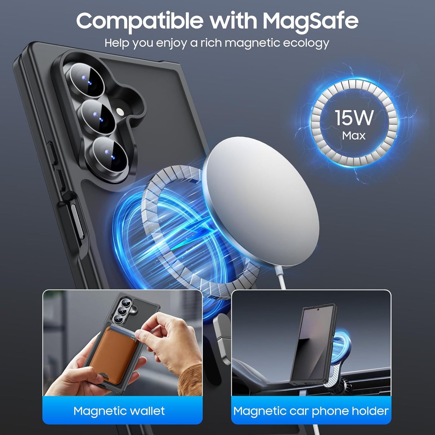 Samsung Fold series Matte Skin-Like Anti-Fall Protective Case (Exclusive)