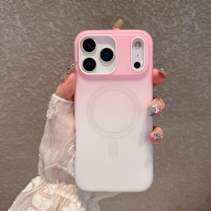 Apple Iphone series Gradient Jelly Two-In-One Case Magnetic Suction Case (Exclusive)