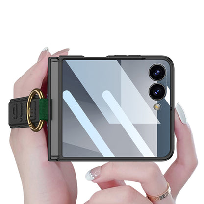 Samsung Flip Series Case Ultra-Thin Ring Wristband Shell Film Integrated (Exclusive)