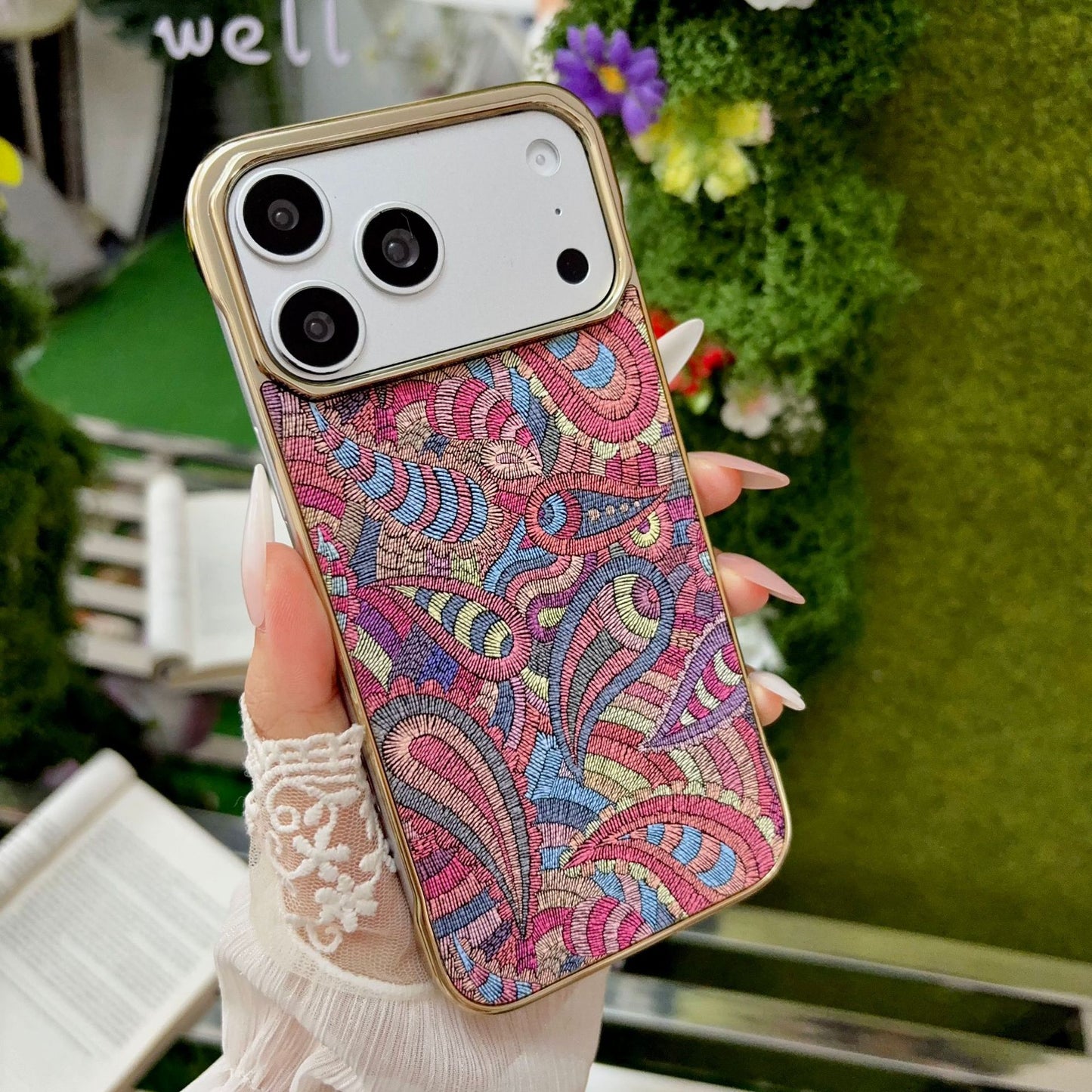 Apple iphone Frameless Electroplated Magnetic Suction Protective Case (Exclusive)