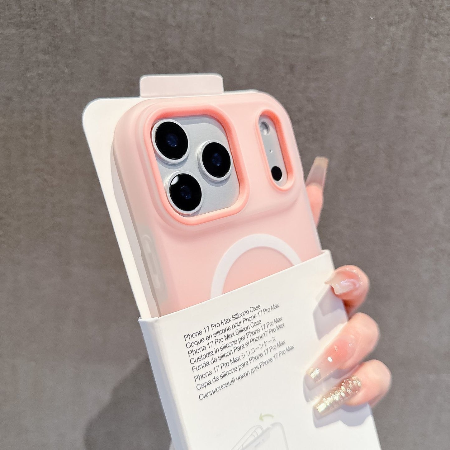 Apple iphone Series Magnetic Frosted  Jelly Two-In-One Anti-Fall Case (Exclusive)