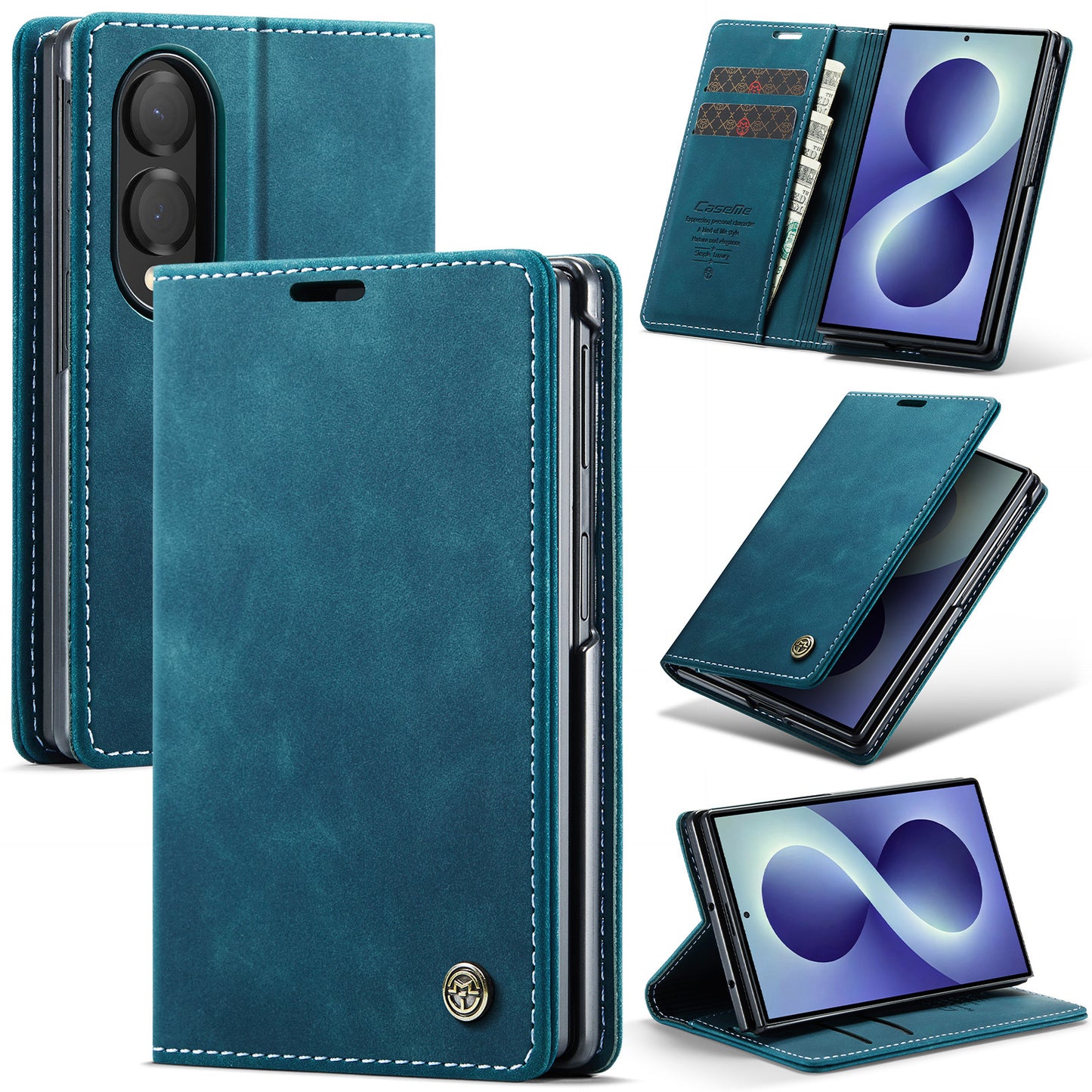 Samsung Fold series Leather premium quality case (Exclusive)