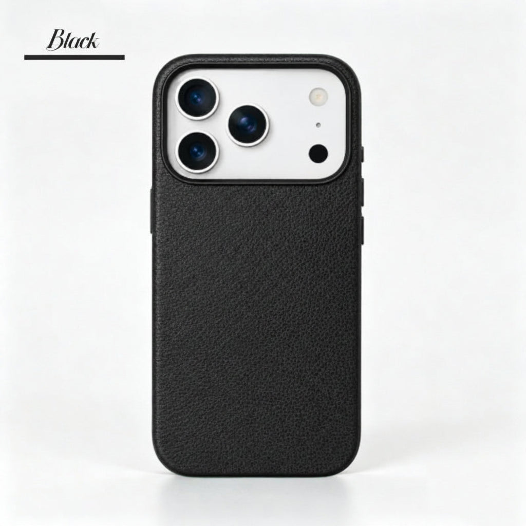 Apple iphone Genuine Leather Magnetic Full-Cover Leather Case (Exclusive)