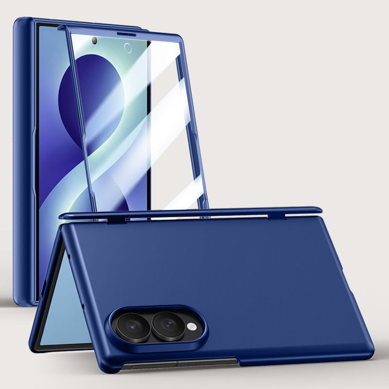 Samsung Fold folding screen full-coverage wide screen HD & Privacy glass case (Exclusive)