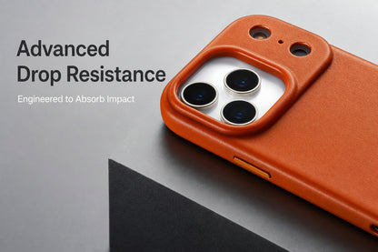 Apple iphone Genuine Leather Magnetic Full-Cover Leather Case (Exclusive)