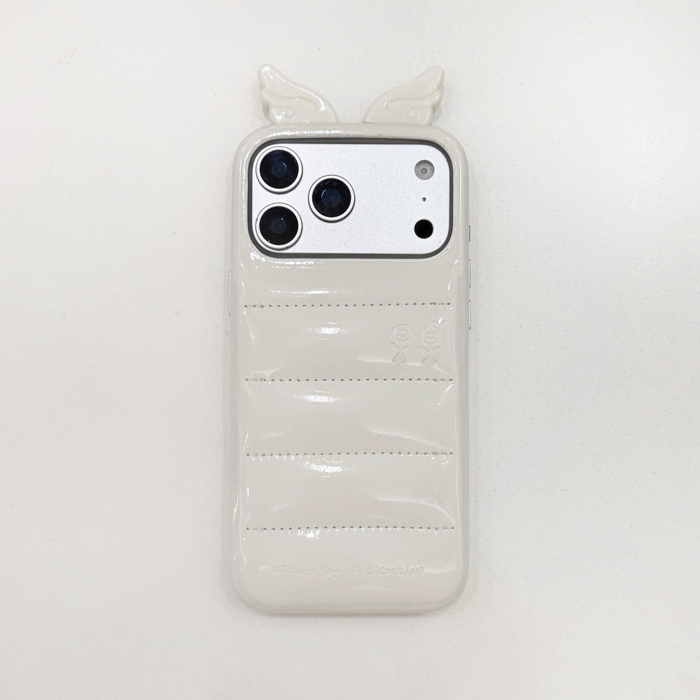 Apple Iphone Leather down Wing Personalized Protective Case (Exclusive)