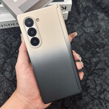 Samsung Fold Hard Shell with Central Axis Matte Gradient Protective case (Exclusive)