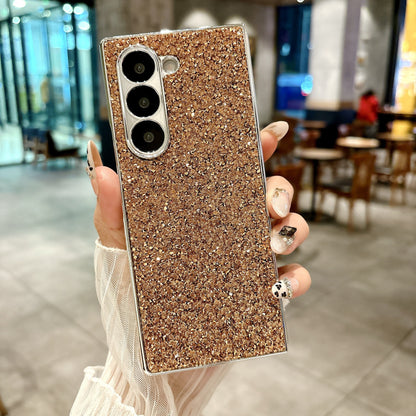 Samsung Fold series Electroplated Sparkling Glitter Large Diamond Folding Case (Exclusive)
