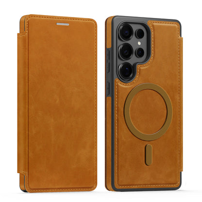 Samsung Ultra series Lingdun Business Flip Magnetic Case (Exclusive)