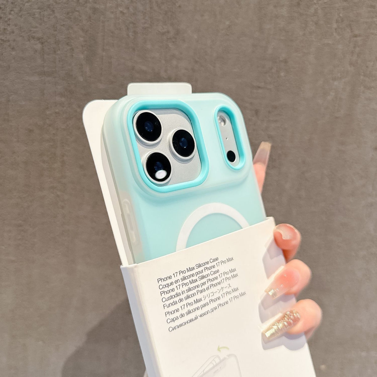 Apple iphone Series Magnetic Frosted  Jelly Two-In-One Anti-Fall Case (Exclusive)
