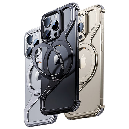 Apple Iphone Snap-On Z Shell Magnetic Stand Case (Exclusive)